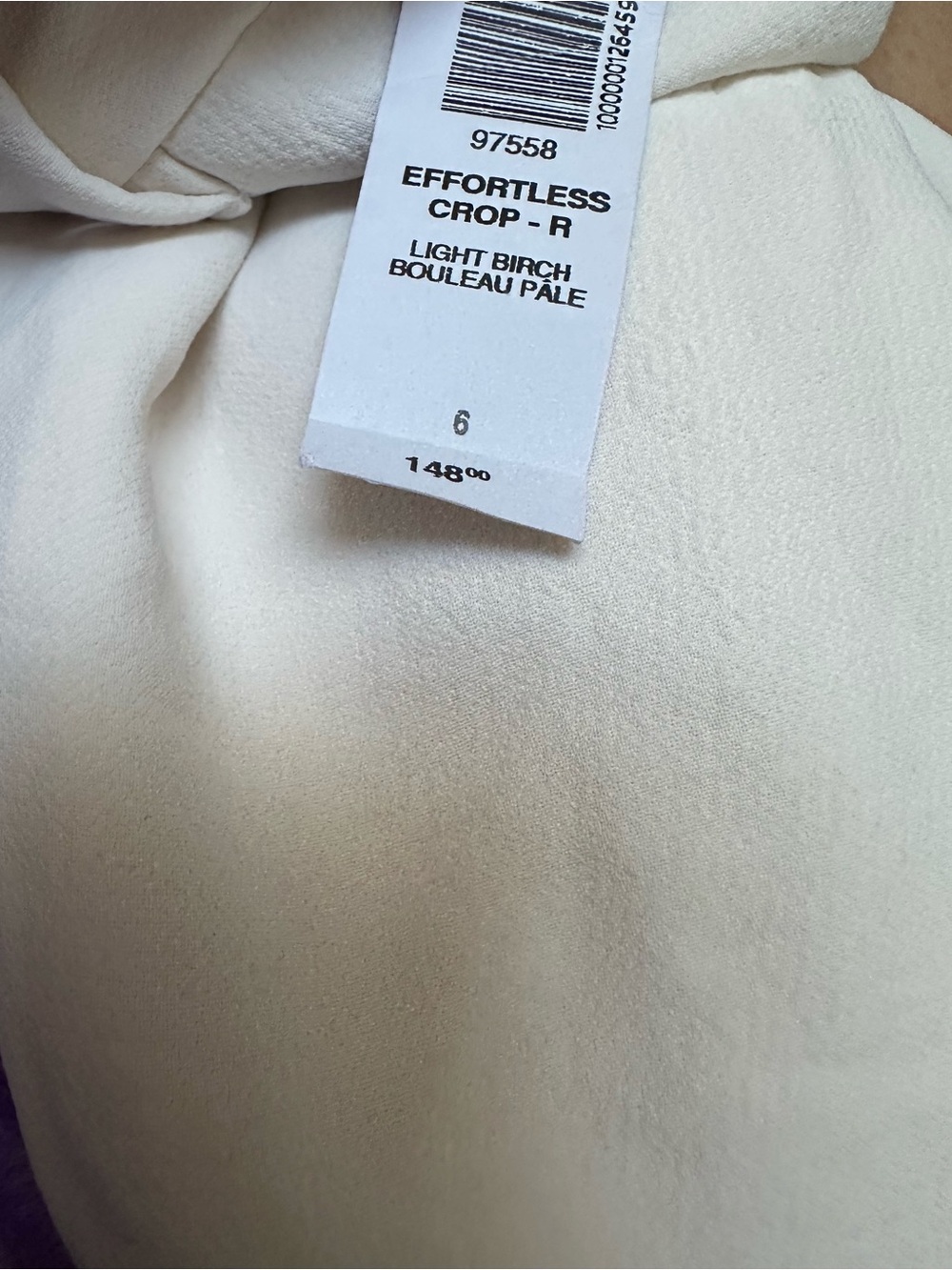 Aritzia Wilfred Effortless Cropped Pants Crepette - Picture 5 of 5
